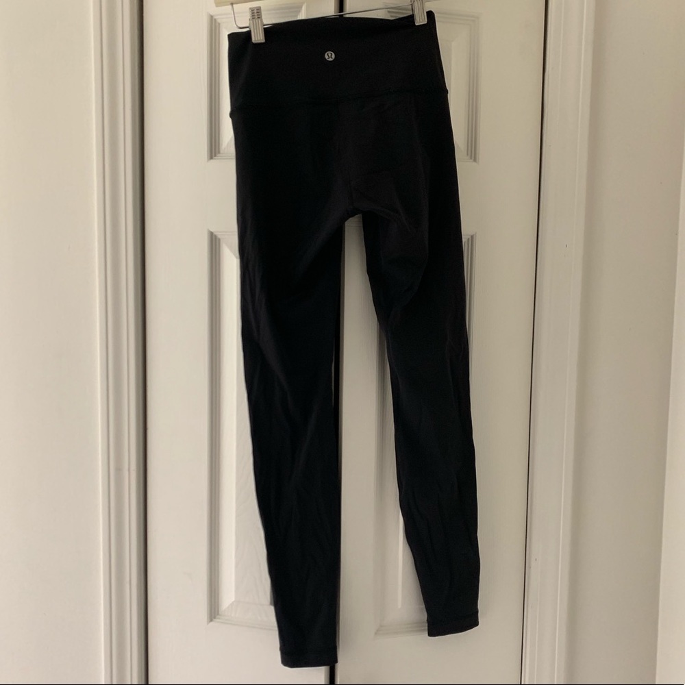 Lululemon black high rise wunder under